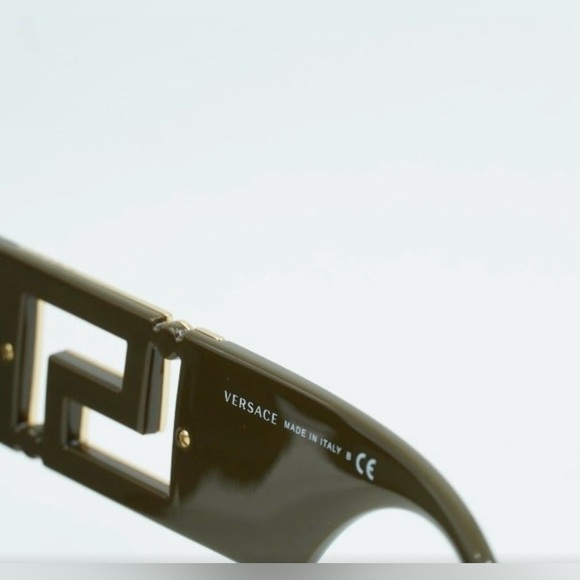 FINAL PRICE BRAND NEW VERSACE GRECA VE4402 GREEN/BROWN SUNGLASSES - Picture 7 of 9